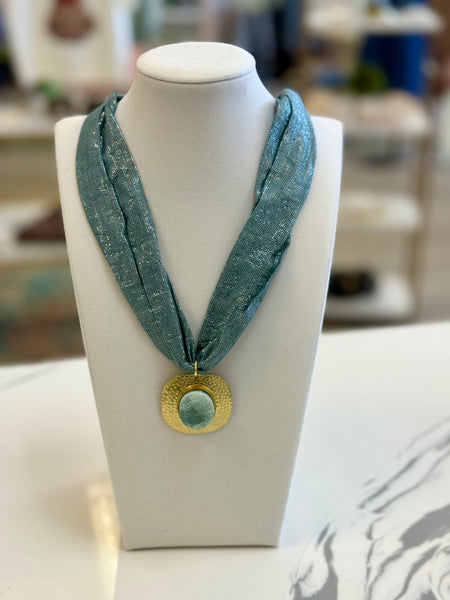 Hart Designs Stone Scarf Necklace