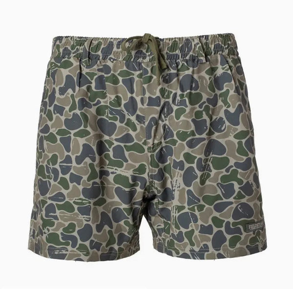 Backwoods Camo Shorts -Youth