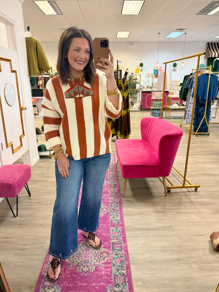 Maple Stripe Top