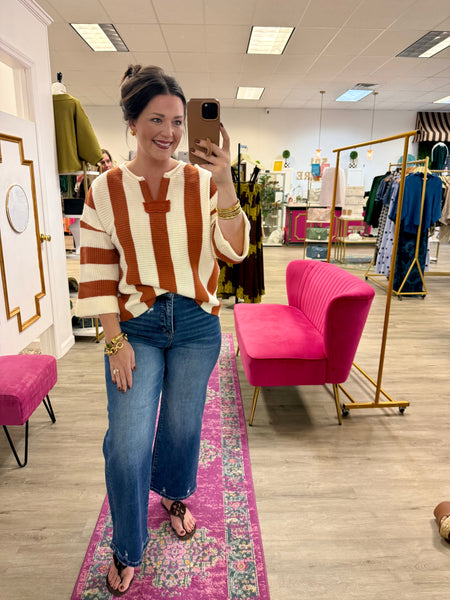 Maple Stripe Top