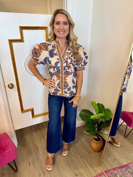 Vintage Garden Top
