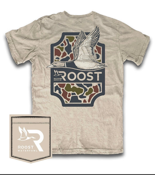Roost Camo Shield T-Shirt -Men’s