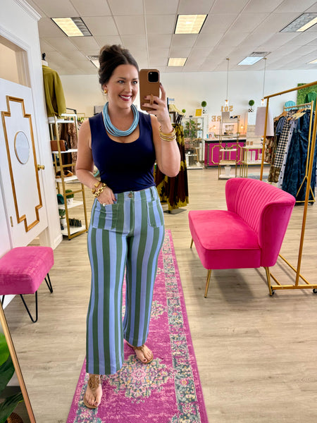 Jocelyn Stripe Bottoms