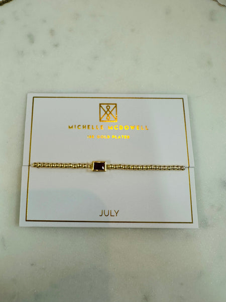 Colby Birthstone Bracelet