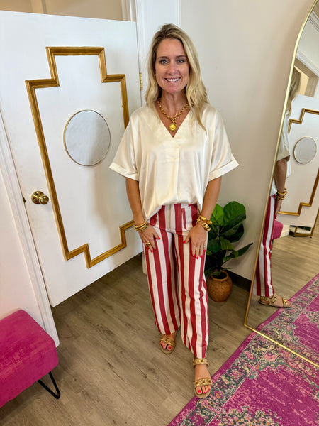 Jocelyn Stripe Bottoms