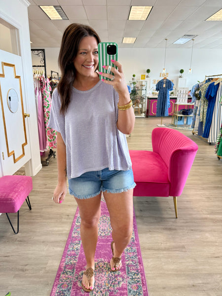 Tara Ribbed Top {Color Options}