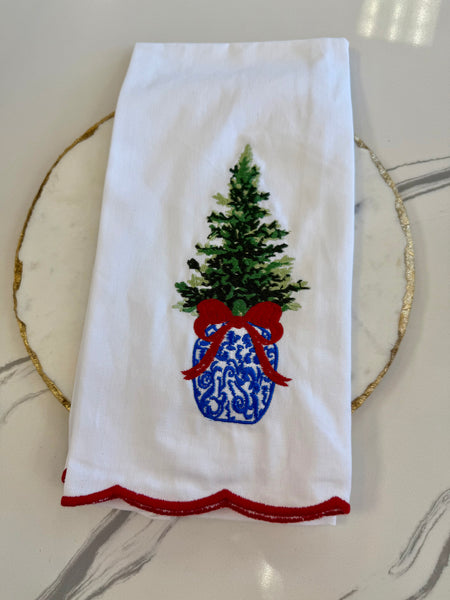 Christmas Tea Towel {Design Options}