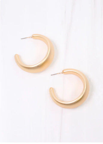 Ridgeway Hoop Earrings