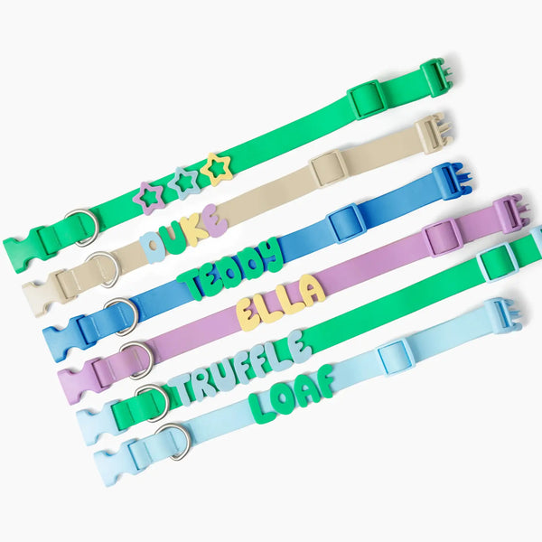 Silicone Waterproof Dog Collar {Color Options}