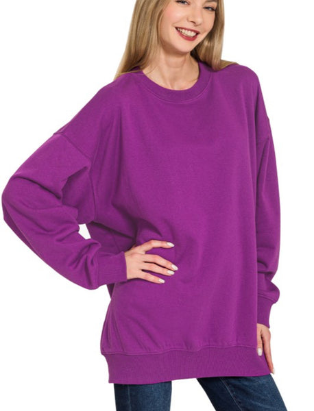 Doorbuster #1 - Fleece Tunic Sweatshirt {Color Options}