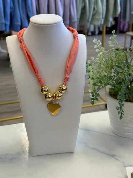 Hart Designs Valentines Scarf Necklaces {Design Options}