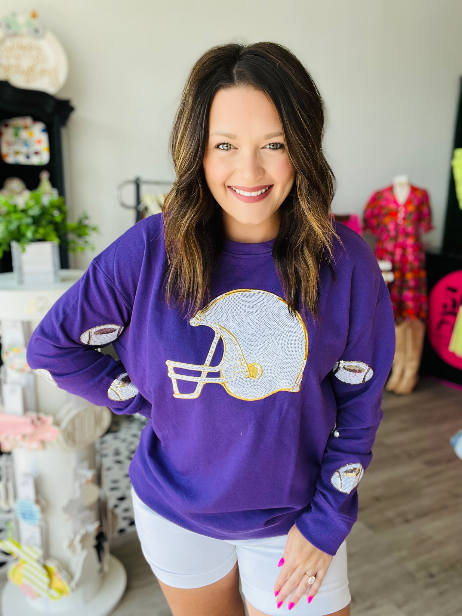 Gameday Helmet Sweatshirt