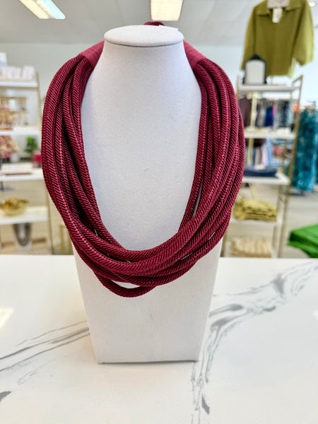 Lizzie Slub Necklace {Color Options}