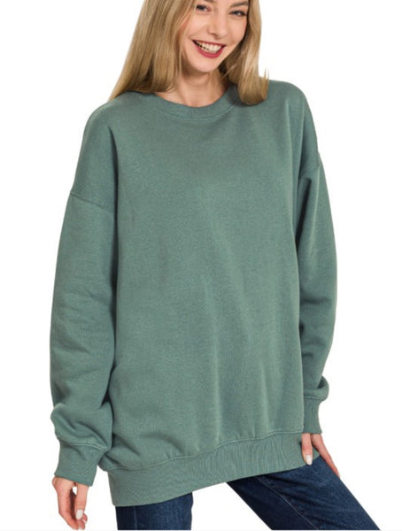 Doorbuster #1 - Fleece Tunic Sweatshirt {Color Options}