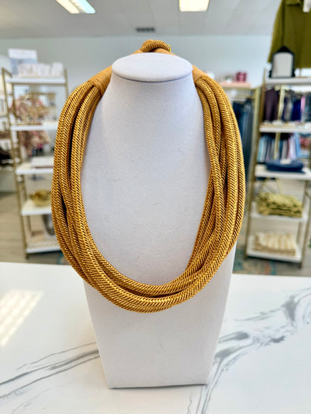 Lizzie Slub Necklace {Color Options}