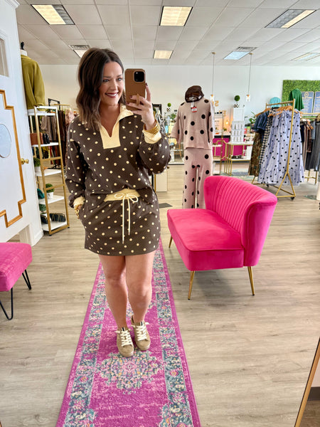 Hazelnut Haze Skort Set
