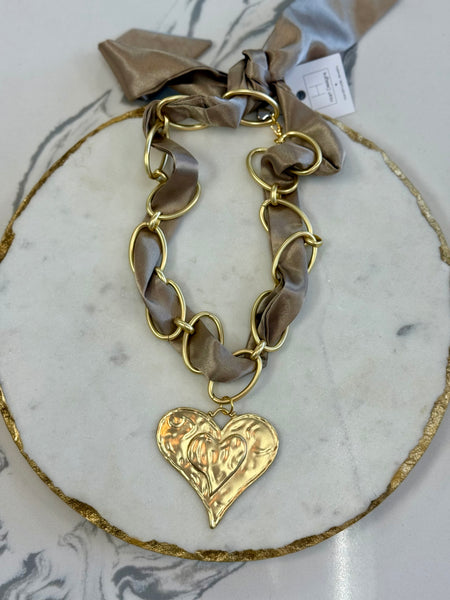 Hart Scarf Necklaces {Design Options}