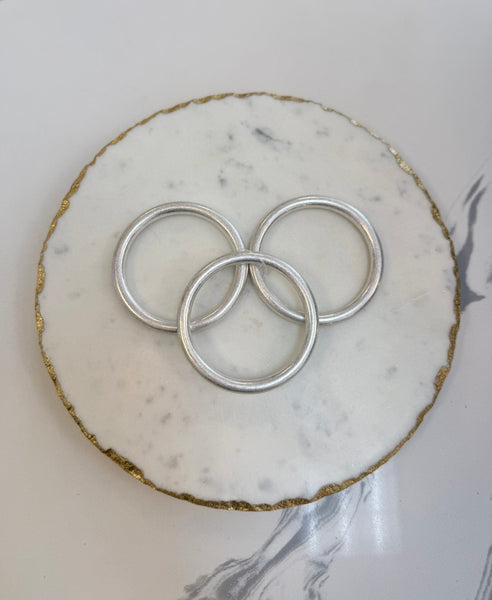 Chic Vintage Set of 3 Bangles