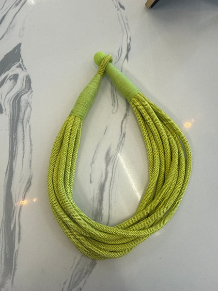 Lizzie Slub Necklace {Color Options}