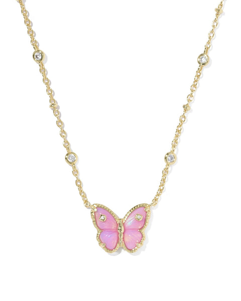 Cailey Butterfly Pendant {Color Options}