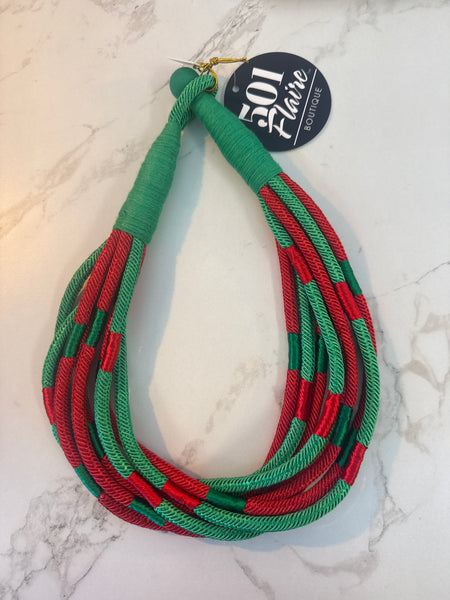 Lizzie Slub Necklace {Color Options}