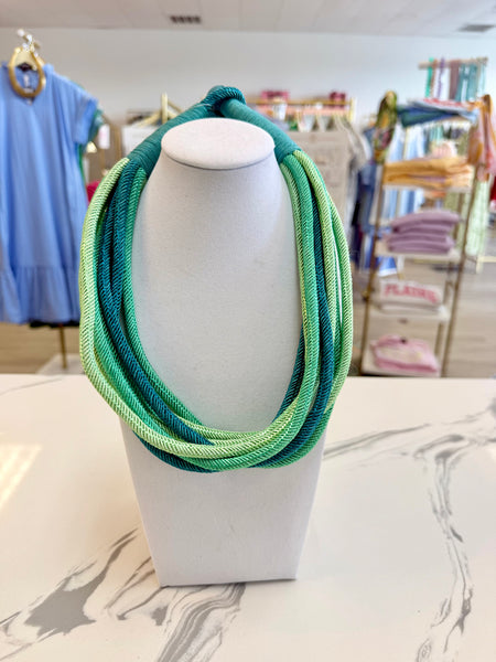 Lizzie Slub Necklace {Color Options}