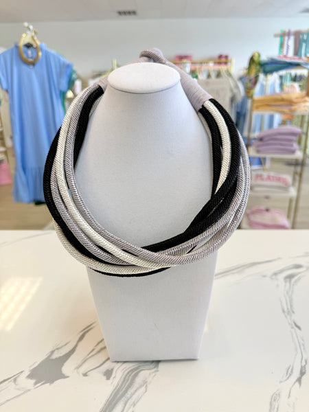 Lizzie Slub Necklace {Color Options}