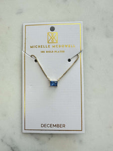 Colby Birthstone Necklace