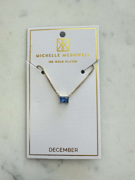 Colby Birthstone Necklace