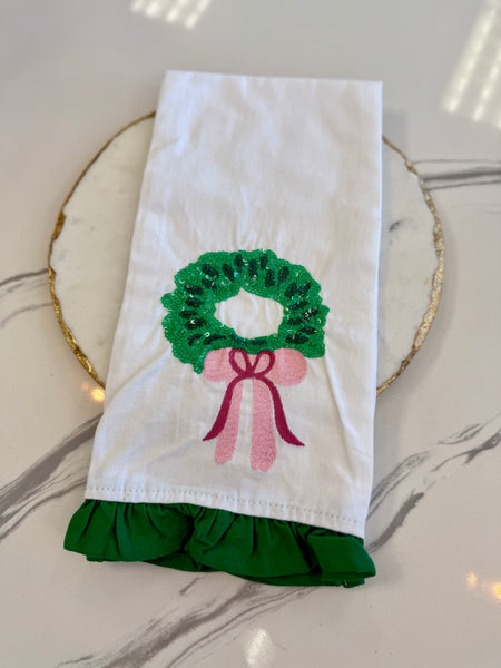 Christmas Tea Towel {Design Options}