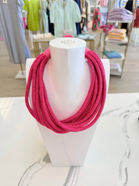 Lizzie Slub Necklace {Color Options}