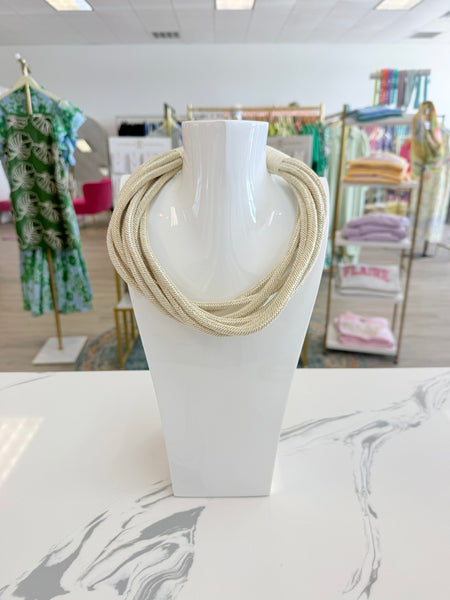Lizzie Slub Necklace {Color Options}