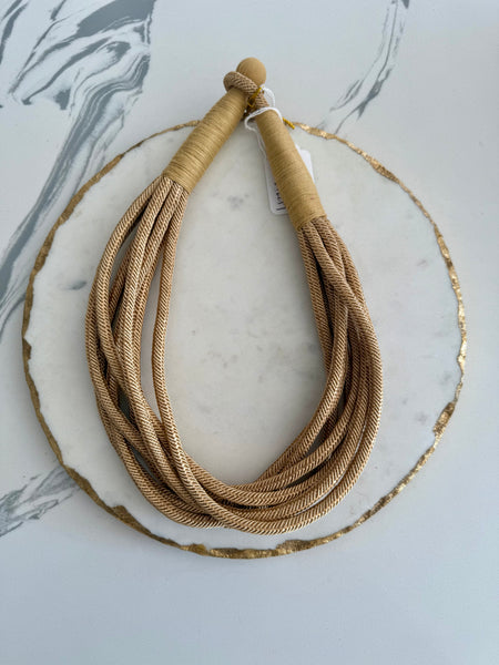 Lizzie Slub Necklace {Color Options}