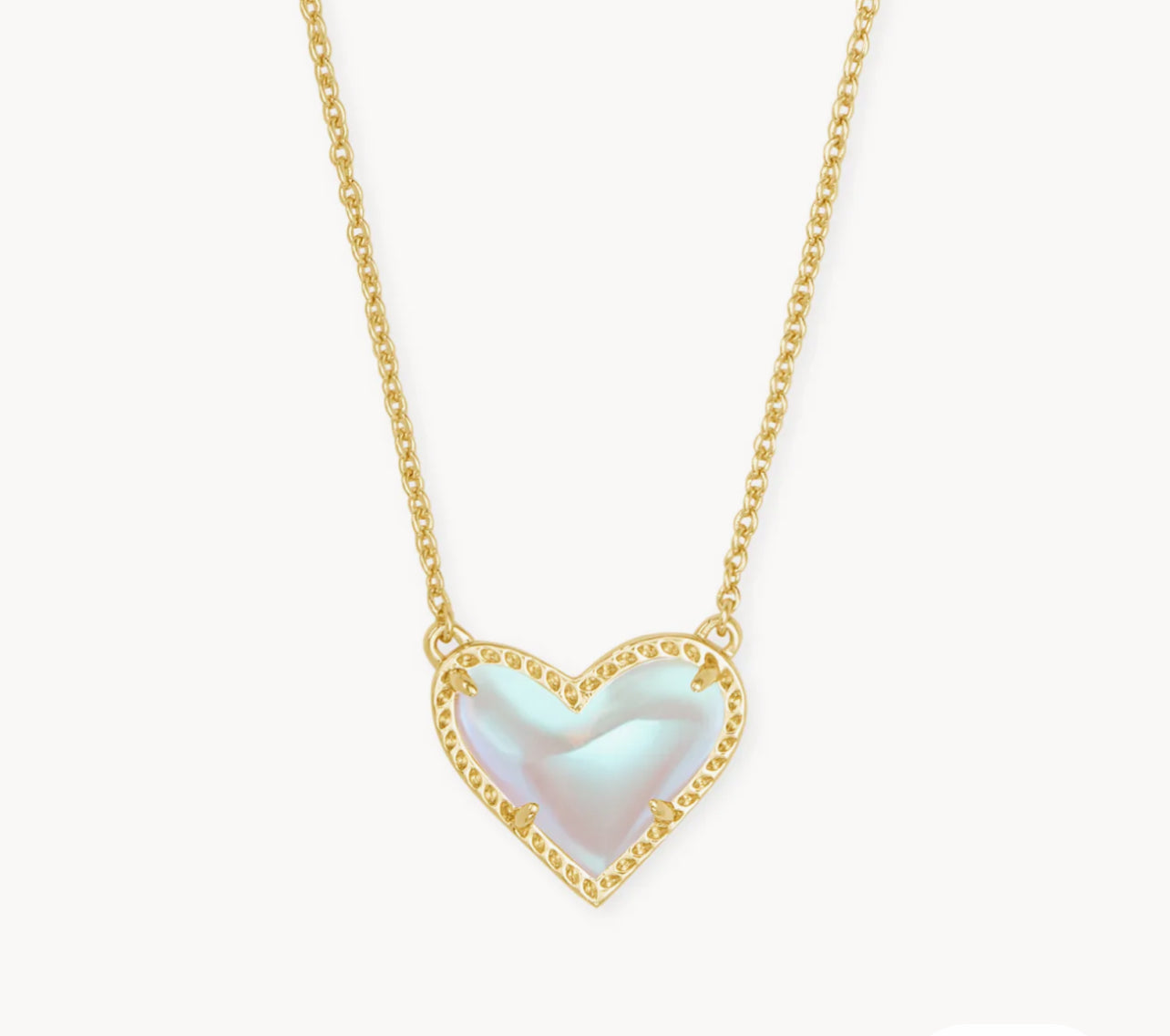 Ari Heart Pendant Necklace {Color Options}