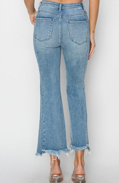 Sierra High Rise Crop Flare Bottoms