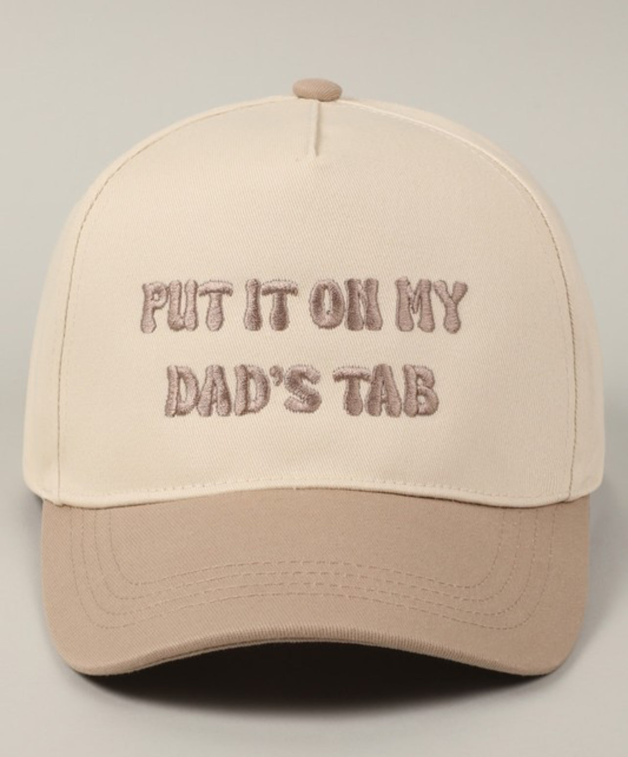 Put It On My Dad’s Tab Hat {Color Options}