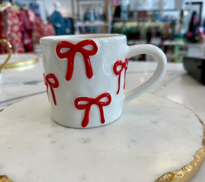 Sculpted Bows Mug