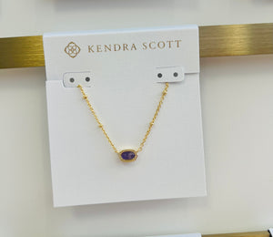 Mini Elisa Satellite Pendant Necklace {Color Options}