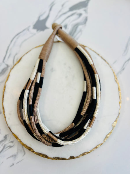 Lizzie Slub Necklace {Color Options}