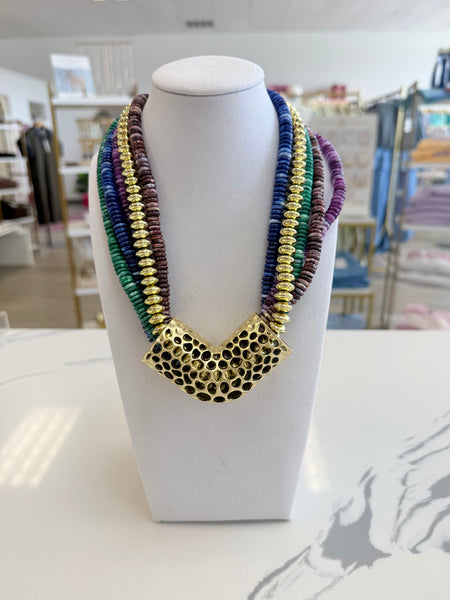 Amelia Beaded Necklace {Color Options}