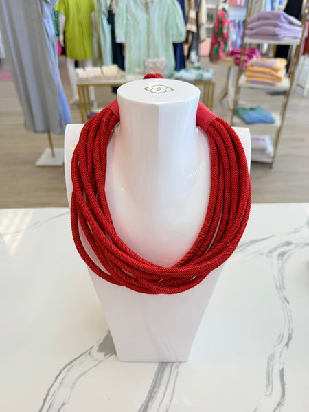 Lizzie Slub Necklace {Color Options}
