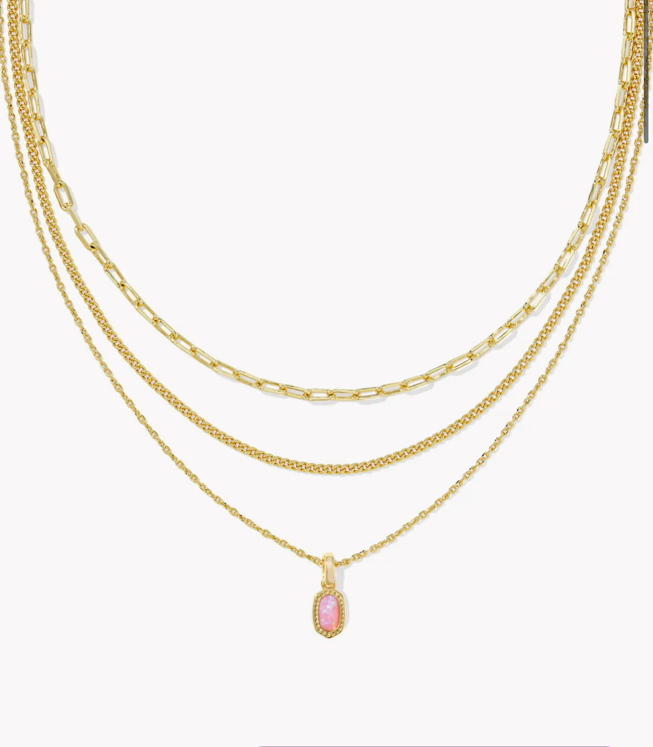 Mini Elisa Triple Strand Necklace