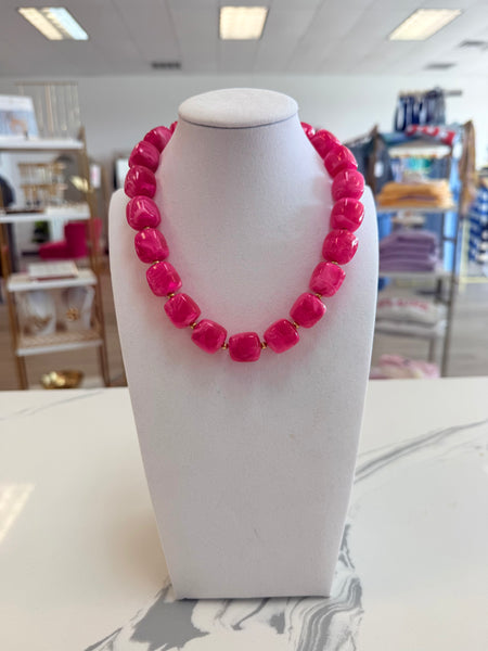 Kenzie Beaded Necklace {Color Options}