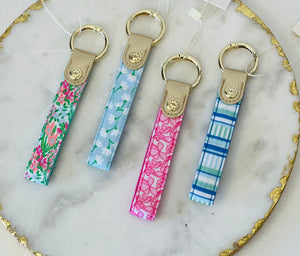 Printed Key Fob {Color Options}