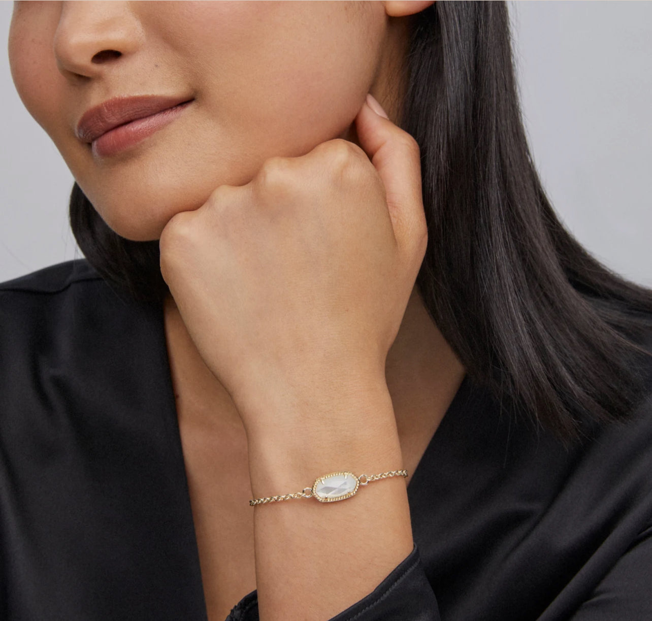 Elaina Delicate Chain Bracelet {Color Options}
