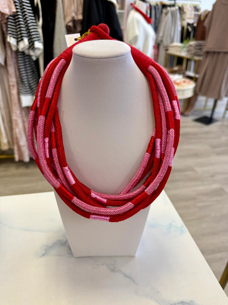 Lizzie Slub Necklace {Color Options}