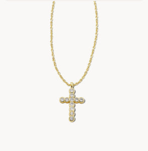 Cross Crystal Pendant Necklace