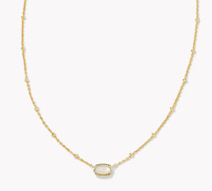 Mini Elisa Satellite Pendant Necklace {Color Options}