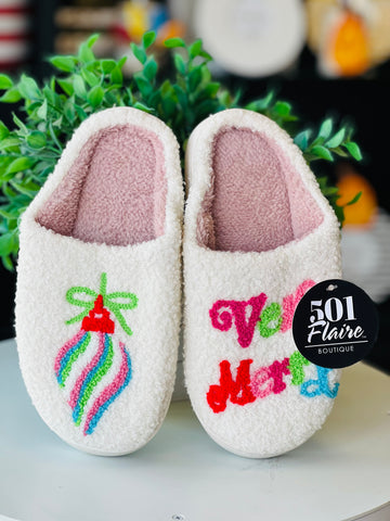 Very Merry Slippers