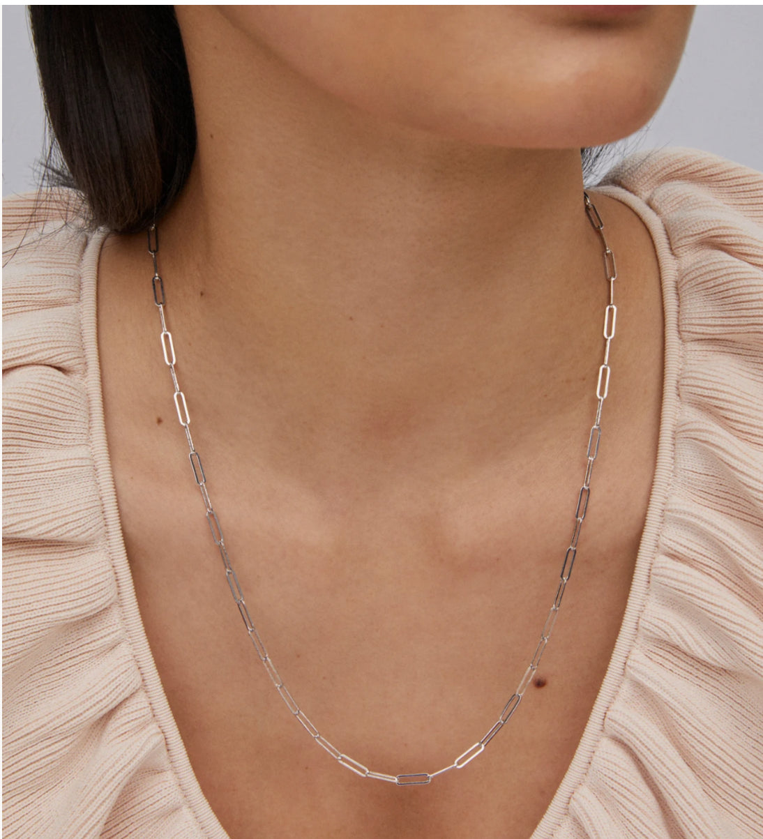 Courtney Paperclip Necklace {Color Options}